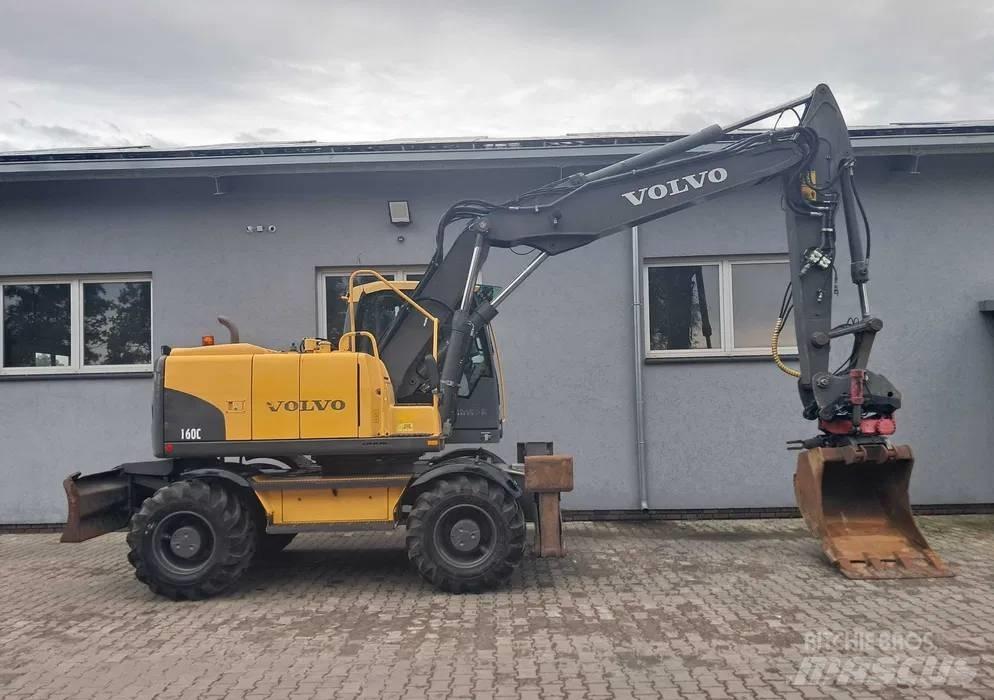 Volvo EW 160 C حفارات بعجل