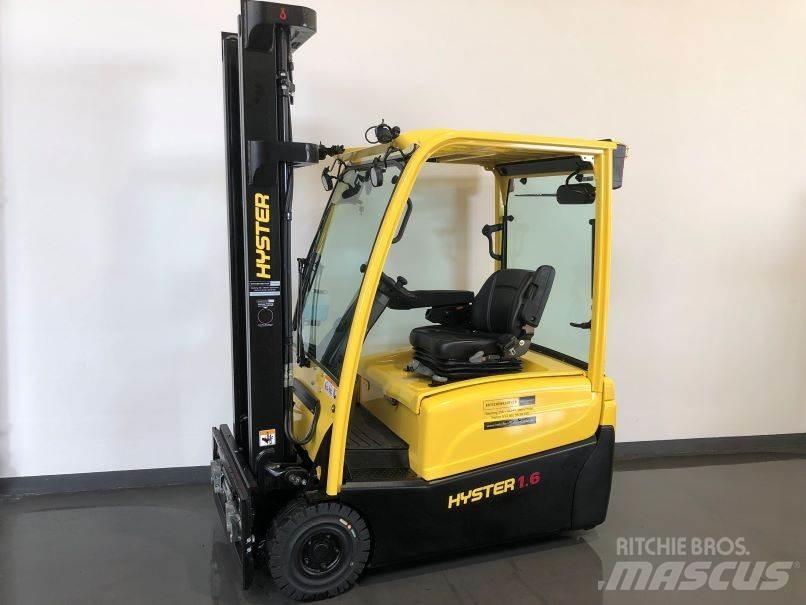 Hyster J1.6XNT LWB شاحنات ذات رافعات شوكية تعمل بالكهرباء
