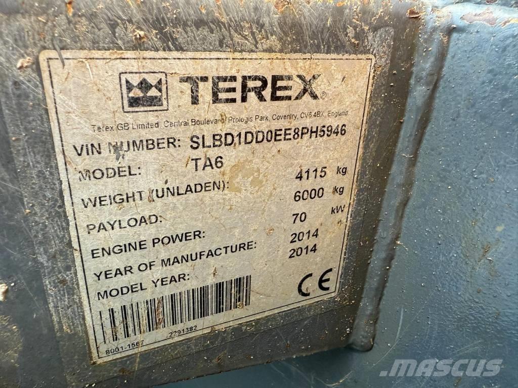 Terex TA 6 عربات نقل قلابة للمواقع