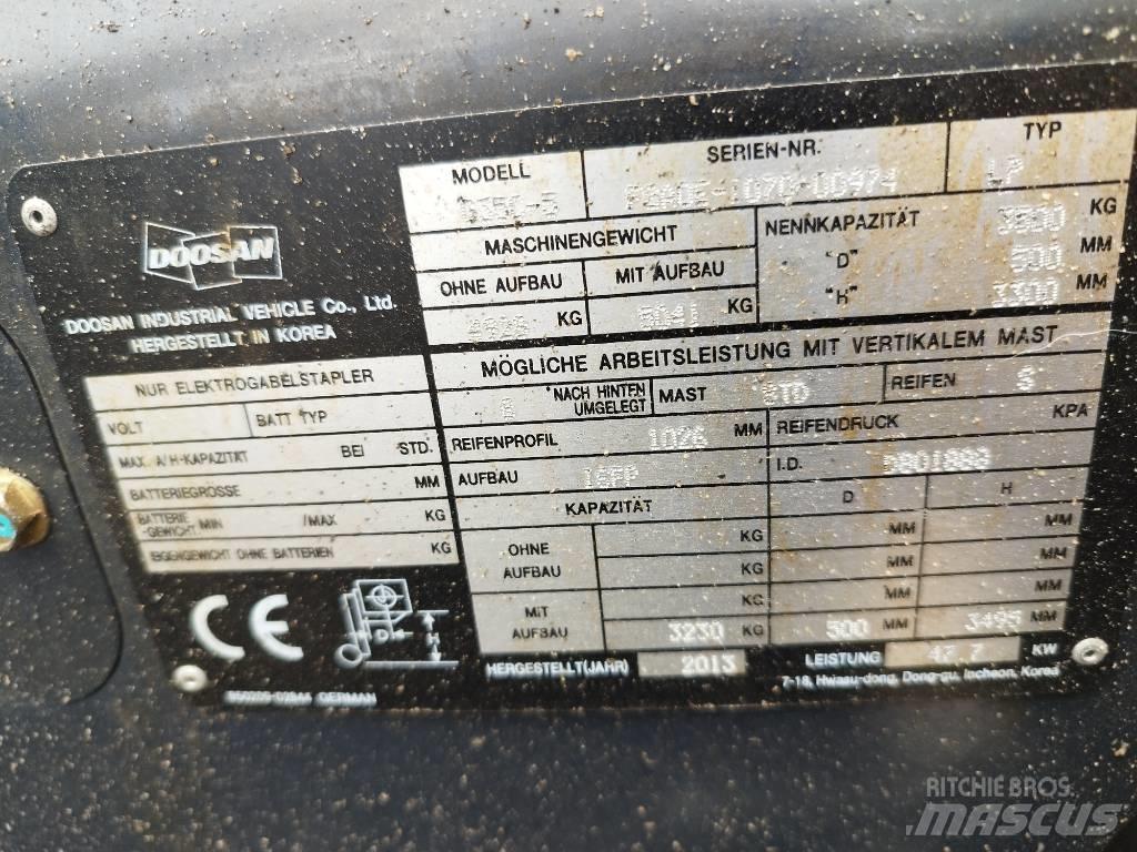 Doosan G35 C-5 شاحنات LPG