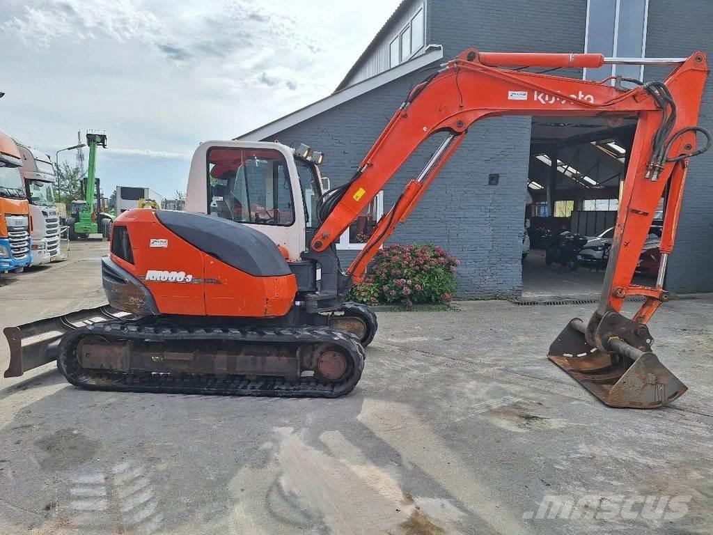 Kubota KX080 حفارات وسط 7 طن - 12 طن