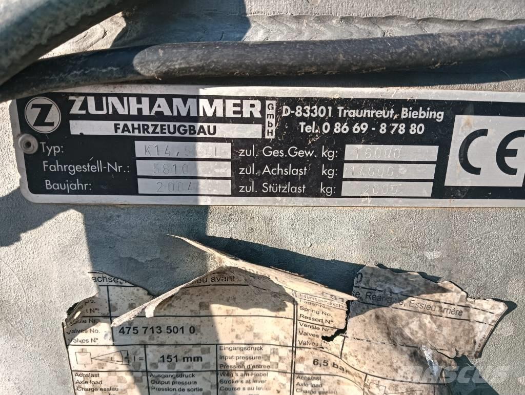 Zunhammer K 14 55PUL معدات توزيع السماد العضوي