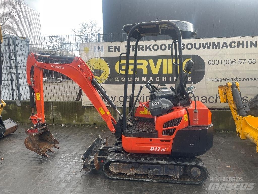 Kubota U17-3 hybride حفارات صغيرة أقل من 7 طن (حفارات صغيرة)
