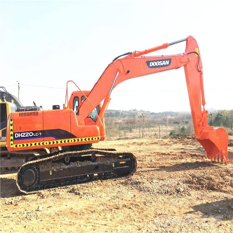 Doosan dh220lc-7 حفارات زحافة