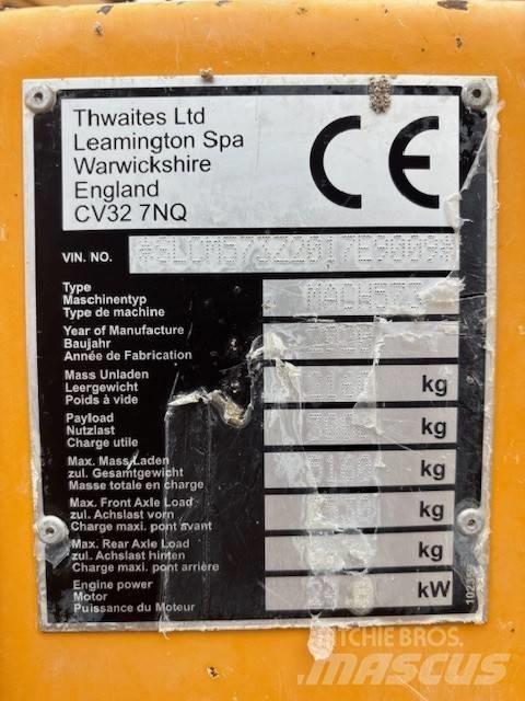 Thwaites MACH 573 عربات نقل قلابة للمواقع