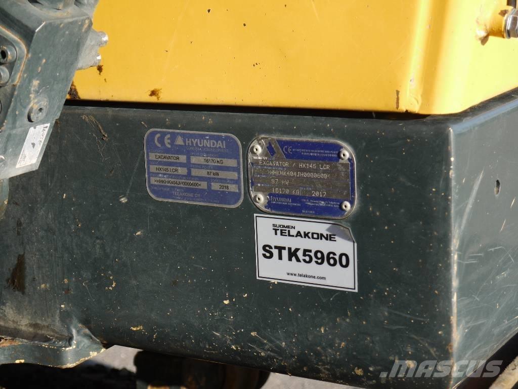 Hyundai HX 145 LCRD حفارات زحافة