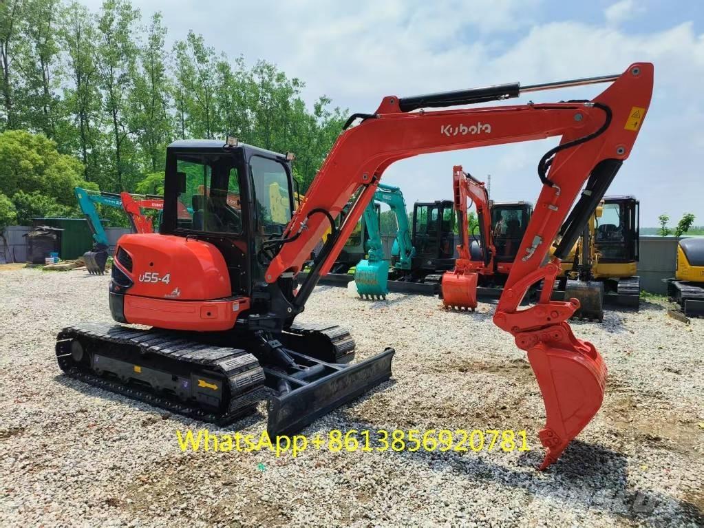 Kubota U 55-4 حفارات صغيرة أقل من 7 طن (حفارات صغيرة)