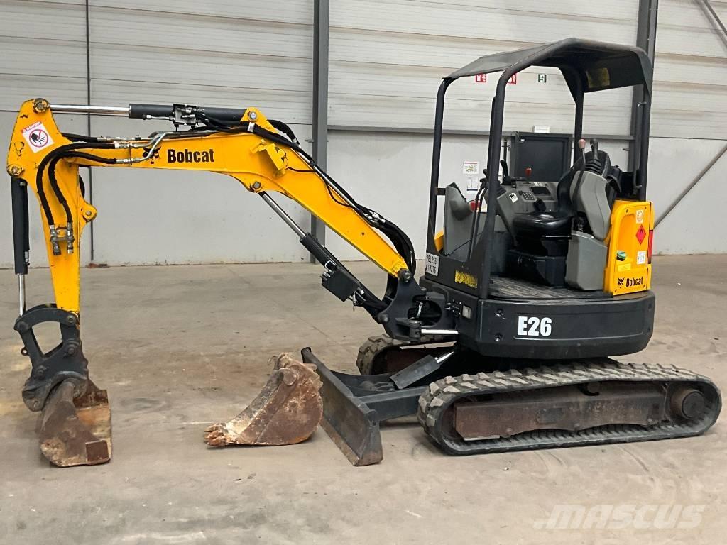 Bobcat E 26 EM حفارات صغيرة أقل من 7 طن (حفارات صغيرة)