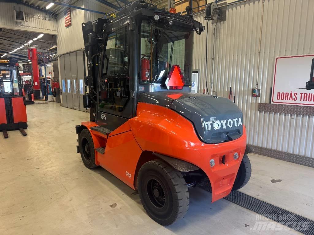 Toyota 9 FBM 60 T شاحنات ذات رافعات شوكية تعمل بالكهرباء