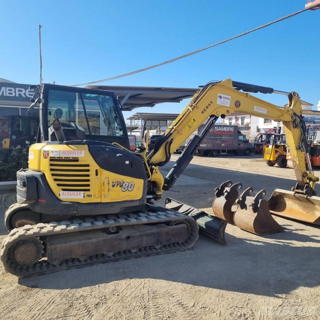 Yanmar Vio 80-1A حفارات وسط 7 طن - 12 طن