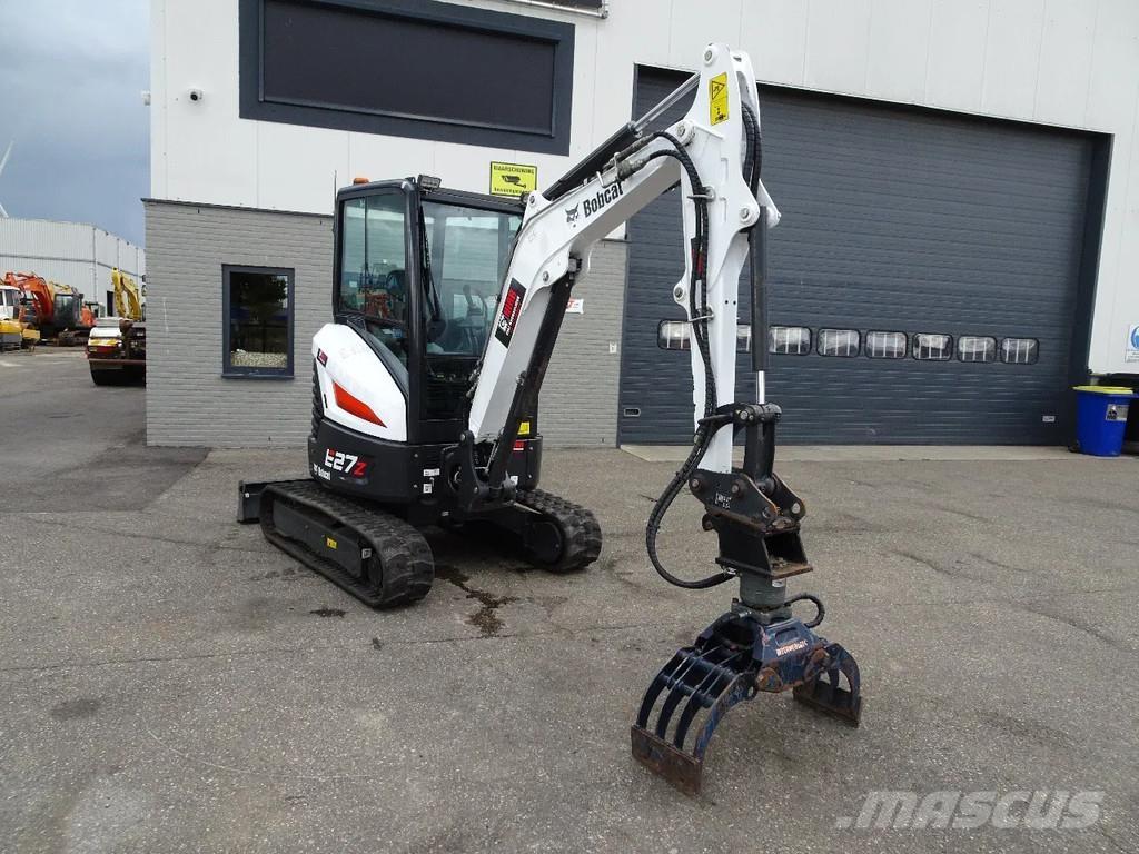 Bobcat E27Z حفارات صغيرة أقل من 7 طن (حفارات صغيرة)