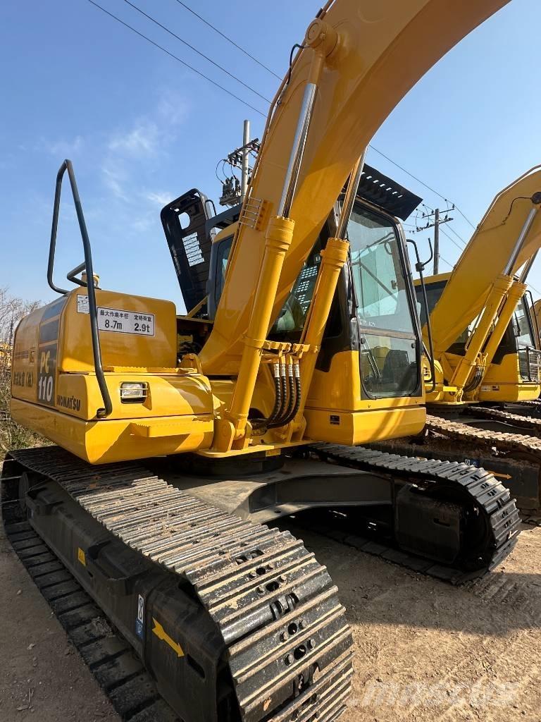 Komatsu PC 110 حفارات زحافة