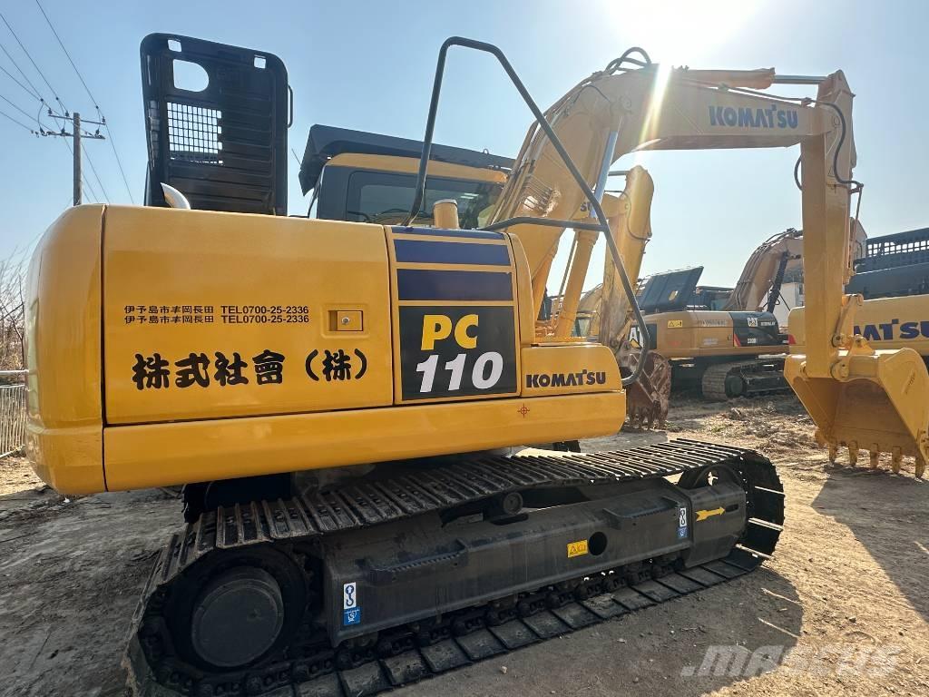 Komatsu PC 110 حفارات زحافة