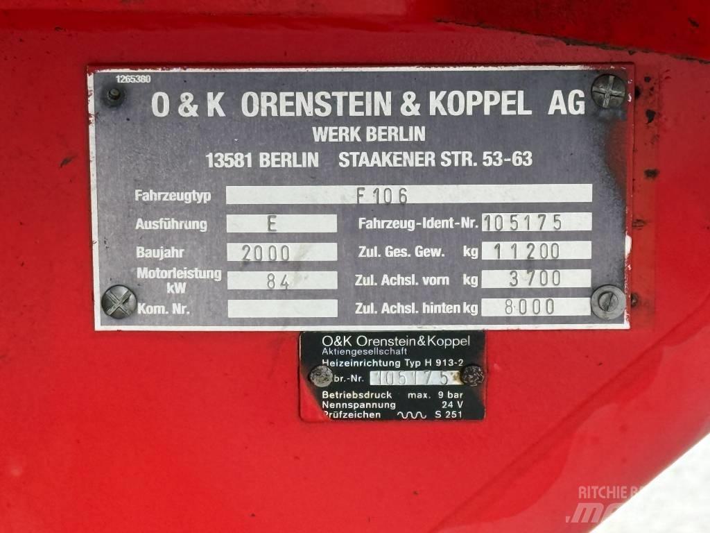 O&K F 106 معدات تمهيد الطرق