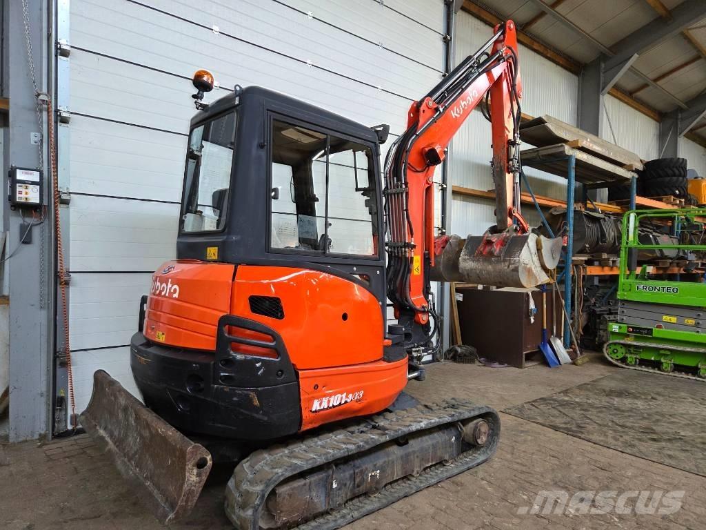 Kubota KX 101-3 A حفارات صغيرة أقل من 7 طن (حفارات صغيرة)