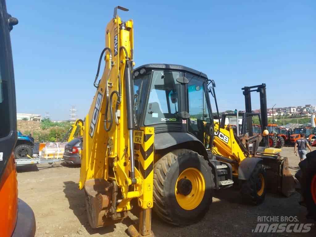 JCB 3 CX لوادر ذات جرافات عكسية