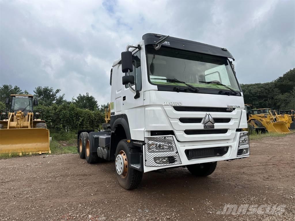 Howo 420hp وحدات الجر