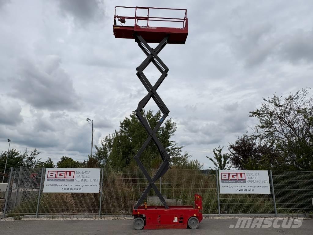 Manitou 100 SEC رافعات مقصية الشكل