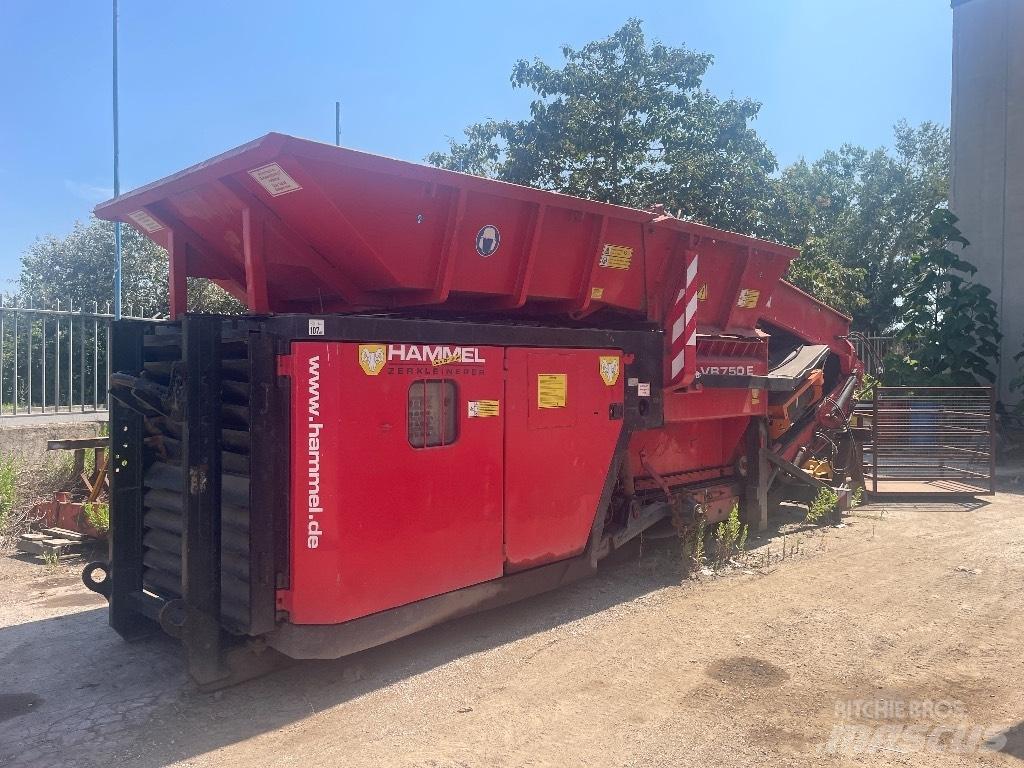 Hammel VB 750 E آلات تمزيق المخلفات