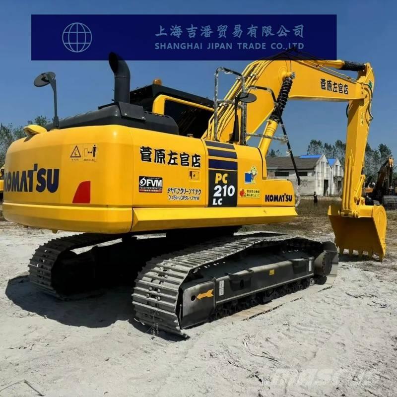 Komatsu PC 210 حفارات زحافة