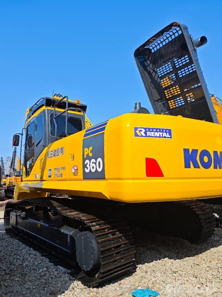 Komatsu PC 360-7 حفارات زحافة