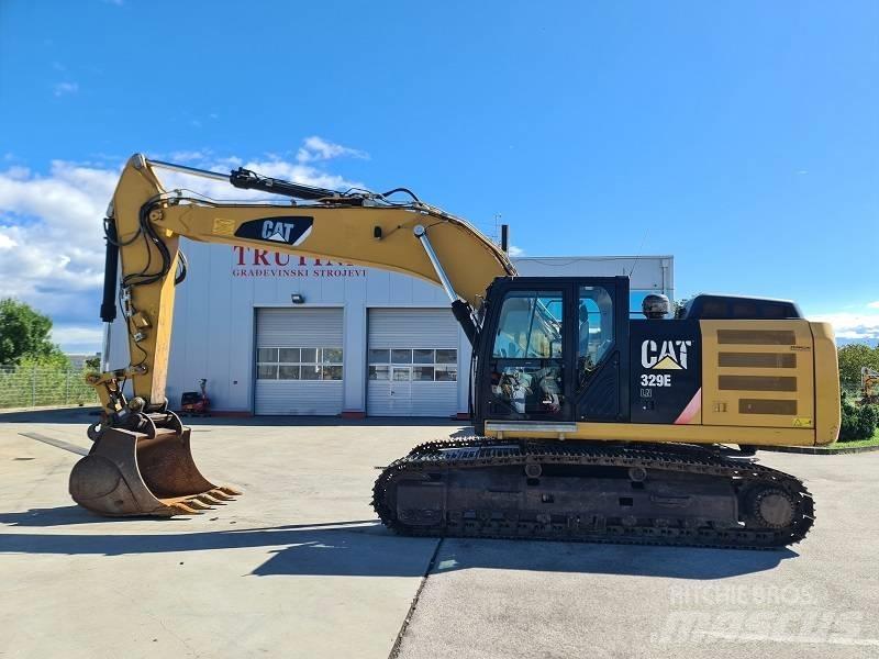 CAT 329 E LN حفارات زحافة