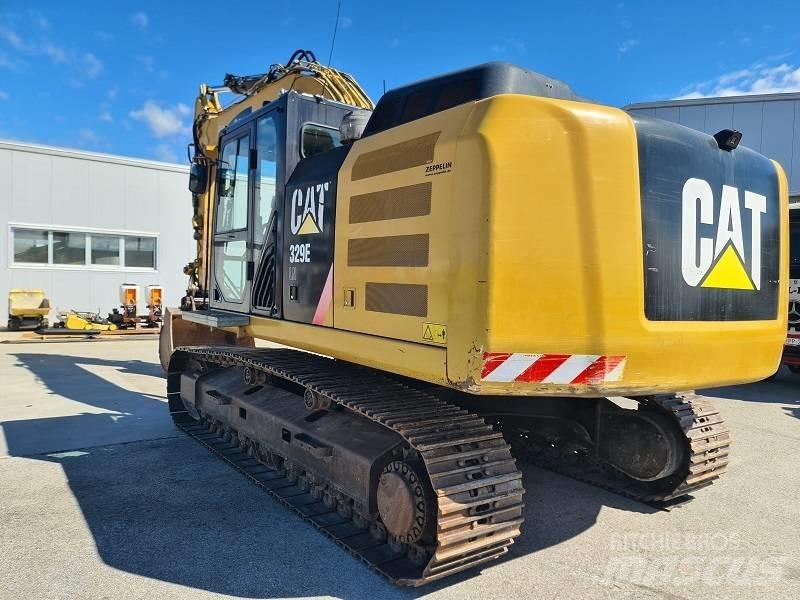 CAT 329 E LN حفارات زحافة