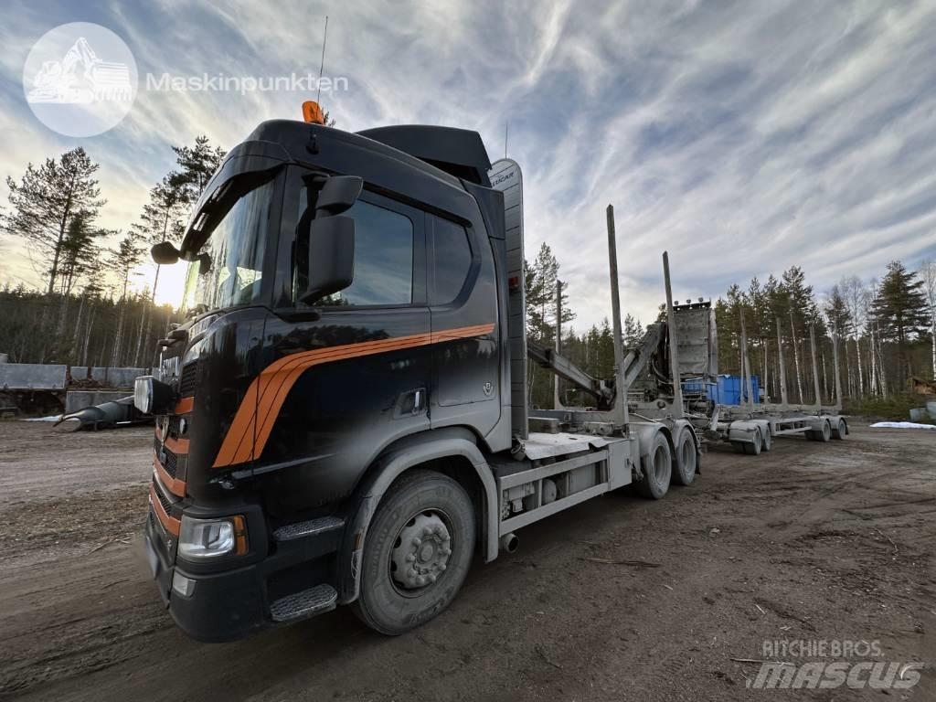 Scania R 650 Ekipage شاحنات أشجار