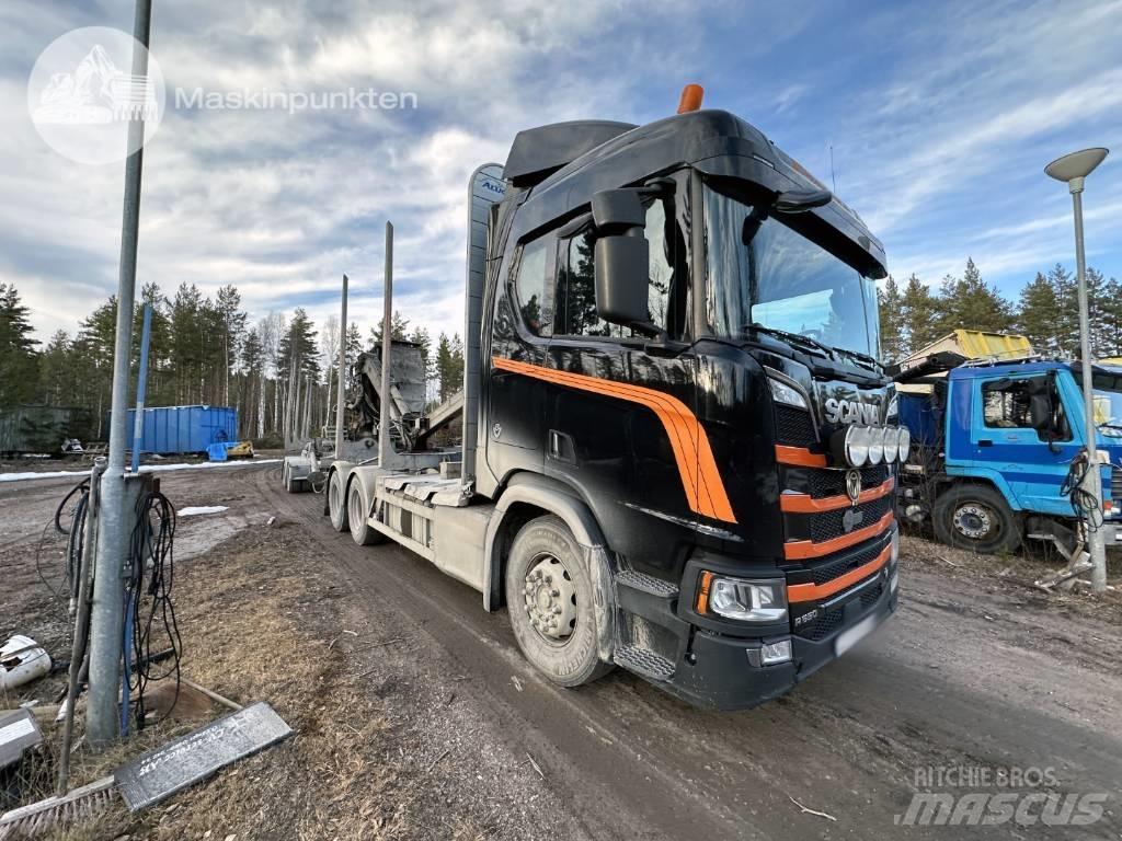 Scania R 650 Ekipage شاحنات أشجار