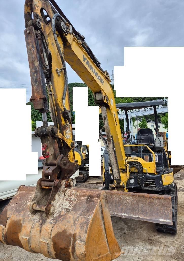 Yanmar Vio 35 حفارات صغيرة أقل من 7 طن (حفارات صغيرة)