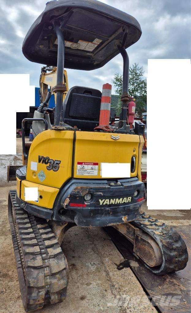 Yanmar Vio 35 حفارات صغيرة أقل من 7 طن (حفارات صغيرة)