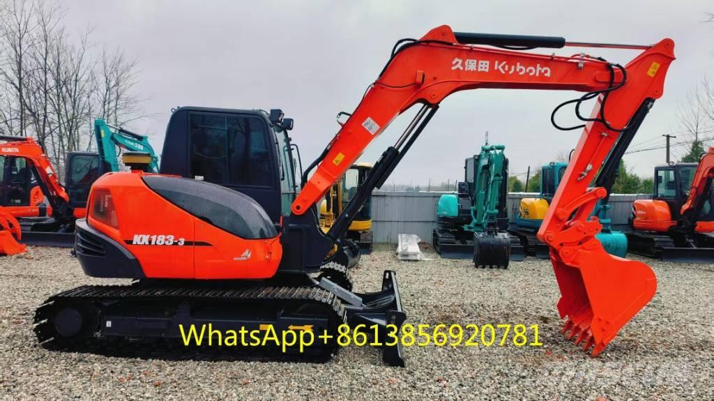 Kubota KX 183 حفارات زحافة