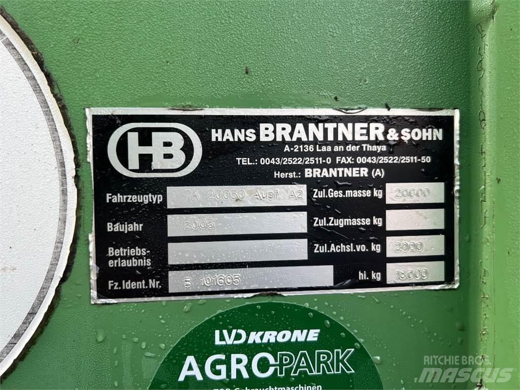 Brantner TA 20053 مقطورات قلابة