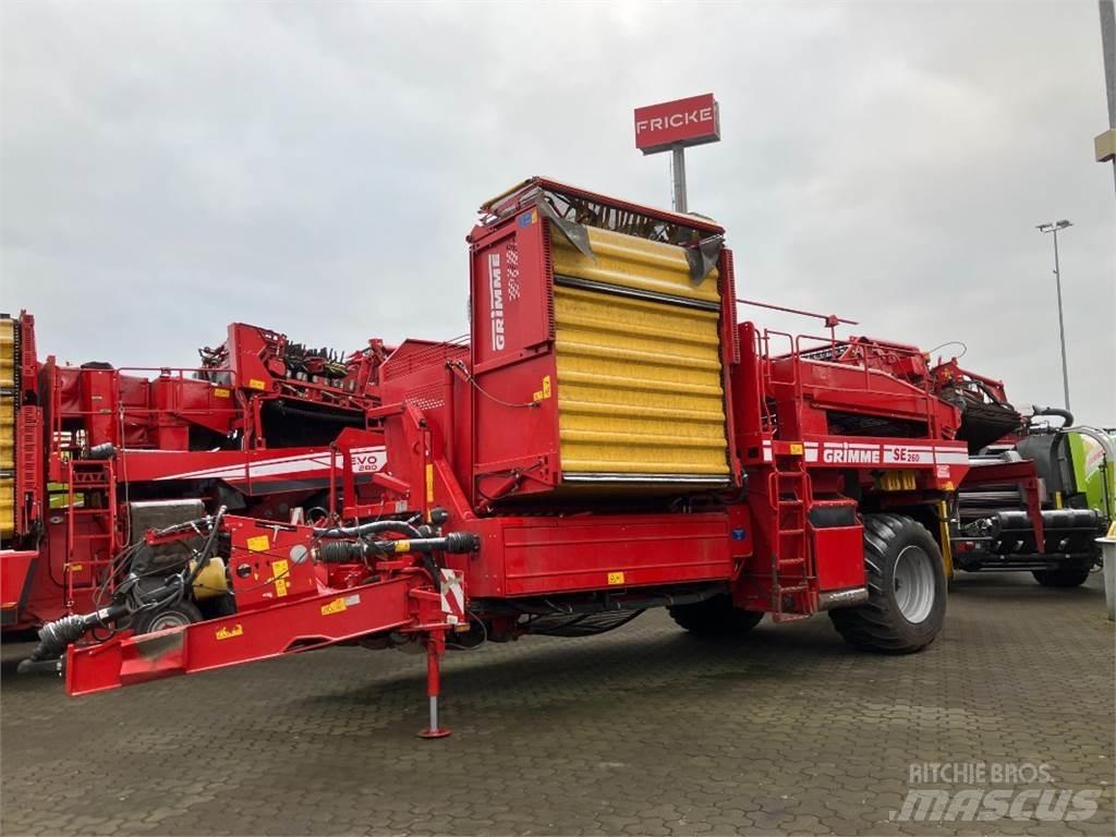 Grimme SE 260 UB حصادات كروية