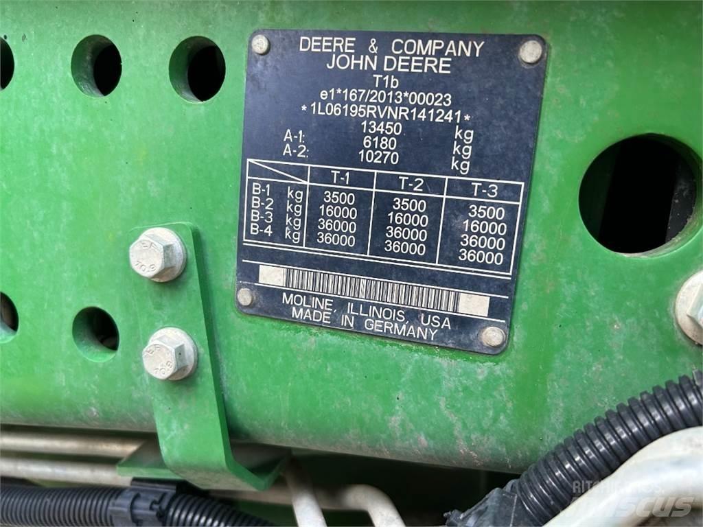 John Deere 6195R الجرارات