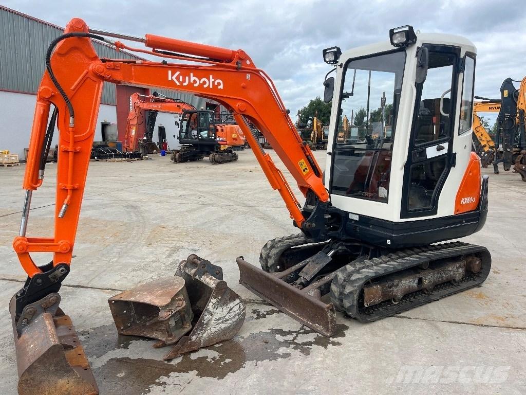 Kubota KX 61-3 حفارات صغيرة أقل من 7 طن (حفارات صغيرة)