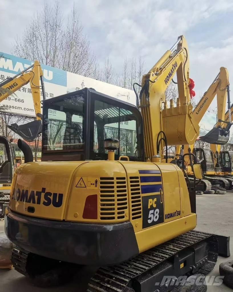 Komatsu PC 58 حفارات صغيرة أقل من 7 طن (حفارات صغيرة)