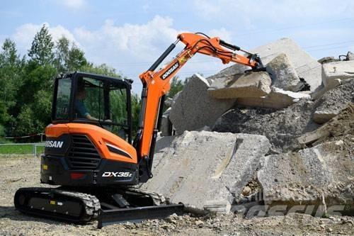 Doosan DX35Z حفارات صغيرة أقل من 7 طن (حفارات صغيرة)