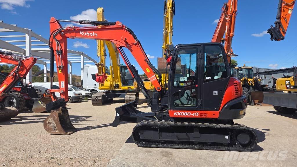 Kubota KX 080-4 حفارات وسط 7 طن - 12 طن