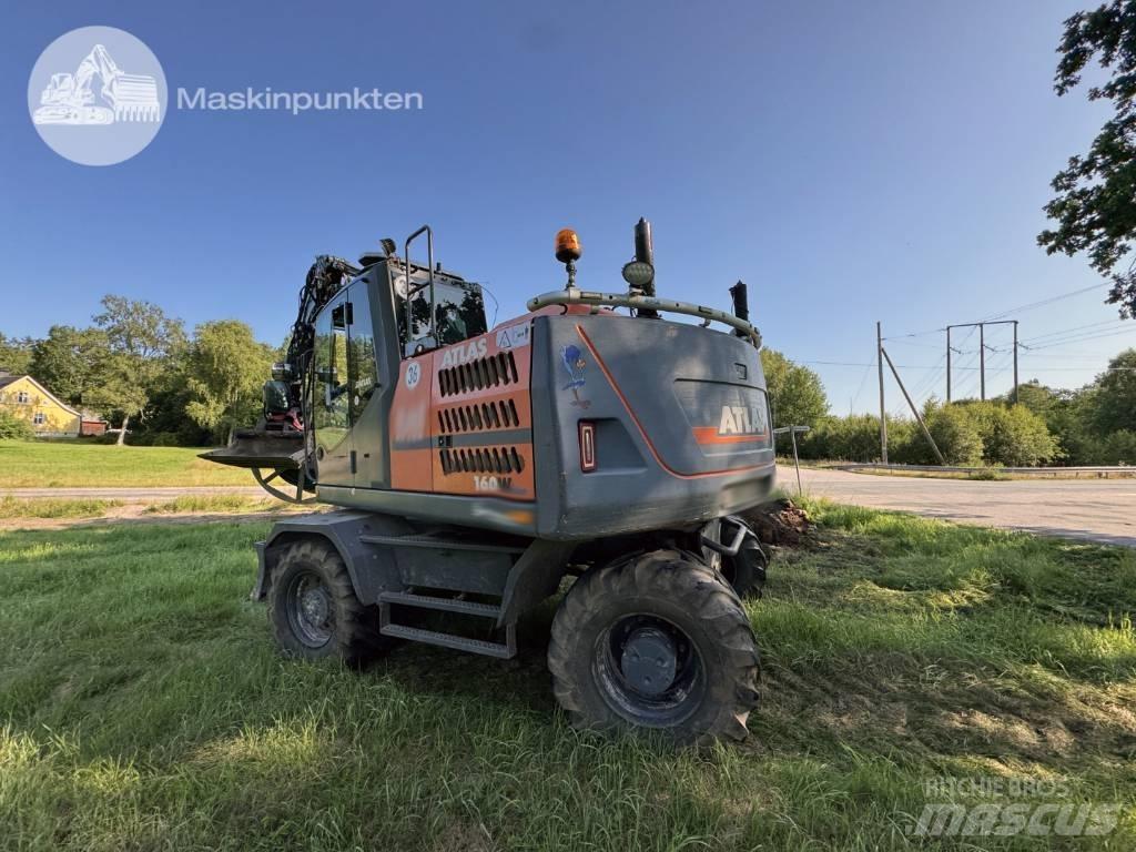 Atlas 160 W حفارات بعجل