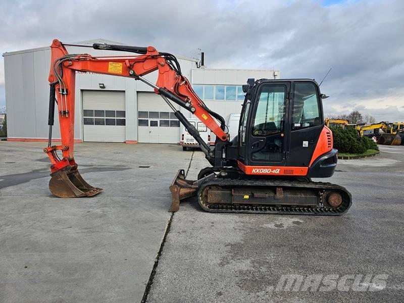 Kubota KX 080-4 حفارات وسط 7 طن - 12 طن