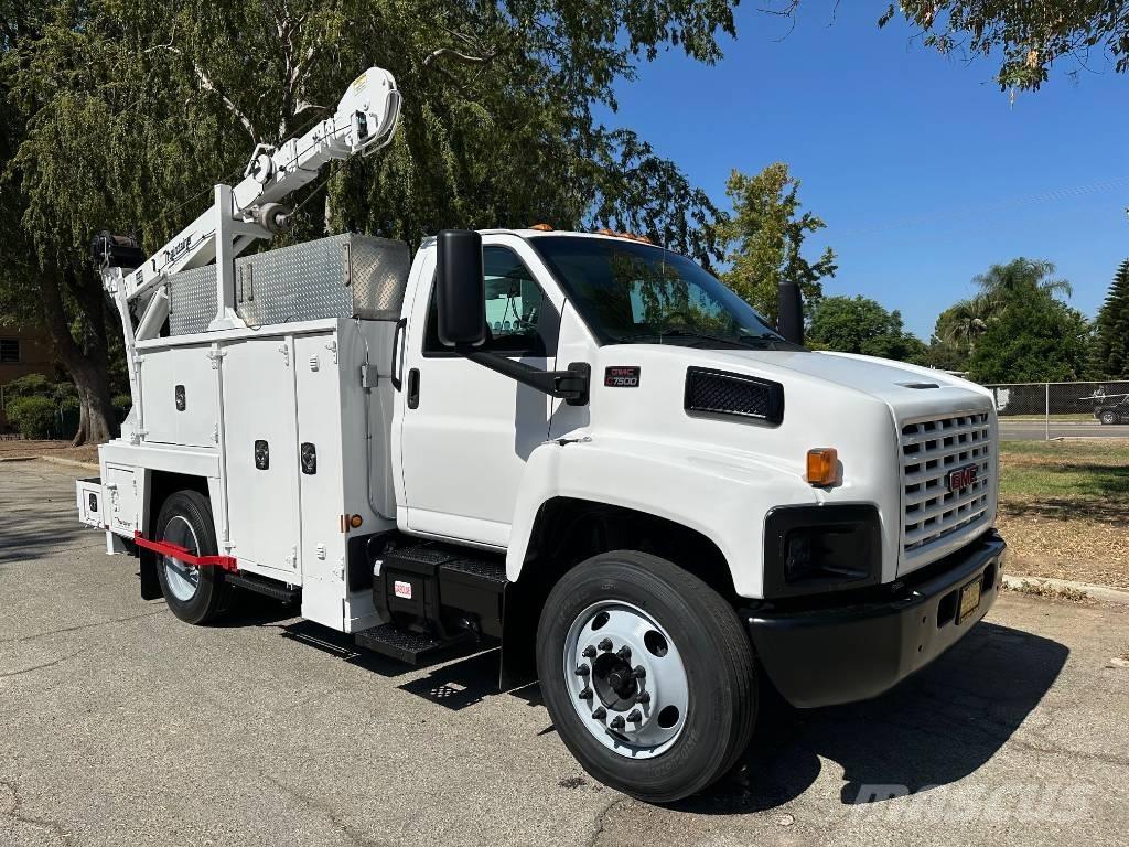 GMC Topkick C 7500 شاحنات الرافعات