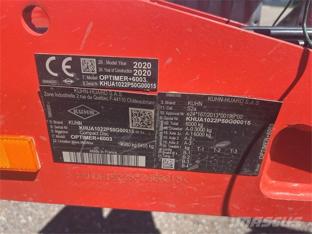 Kuhn Optimer + 6003 ماكينات زراعية أخرى