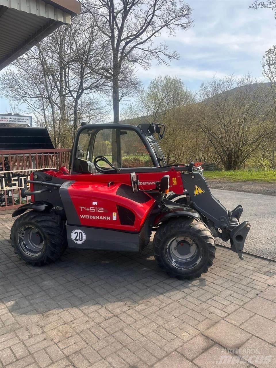 Weidemann T4512 معدات مناولة لأغراض الزراعة