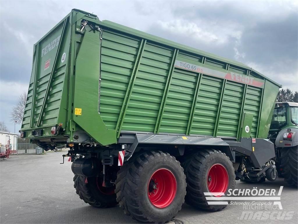 Fendt TIGO 65 XR مقطورات ذاتية التحميل