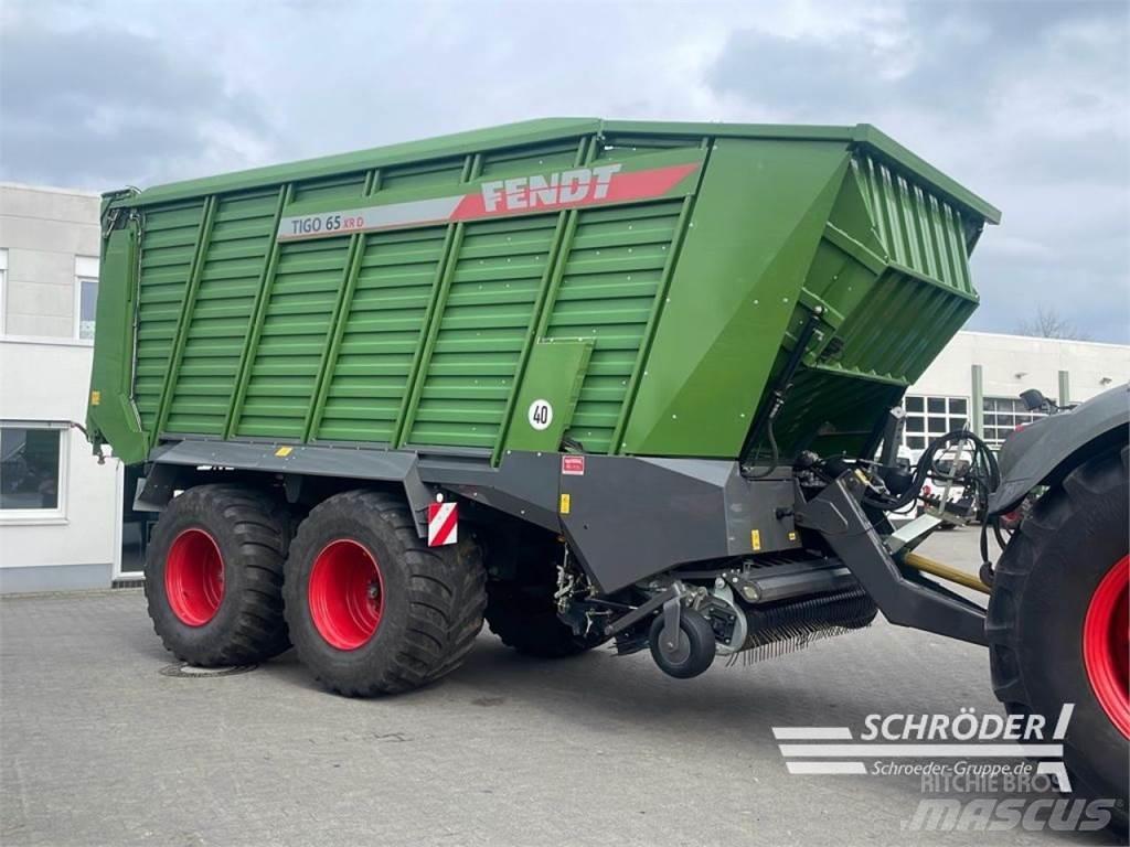 Fendt TIGO 65 XR مقطورات ذاتية التحميل