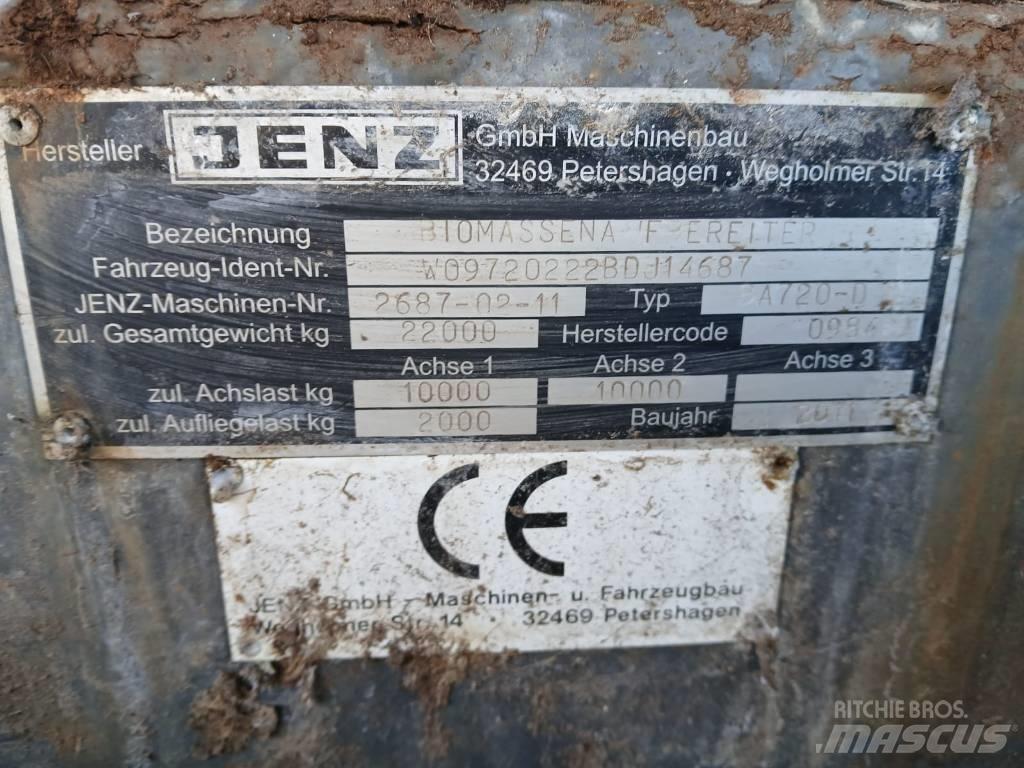 JENZ BA 720 D ماكينات تقطيع أخشاب الحراجة