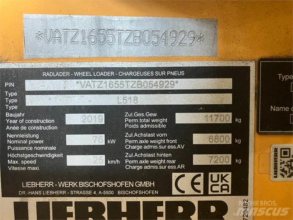 Liebherr L518 لوادر بعجل