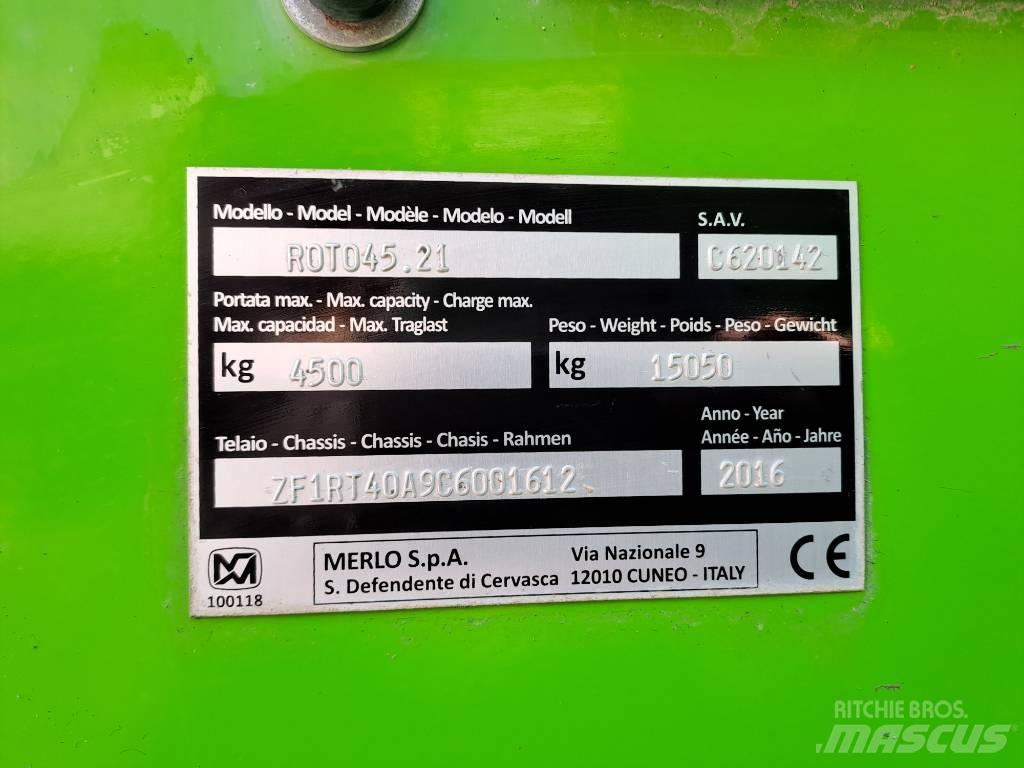 Merlo Roto 45.21 مناولات متداخلة