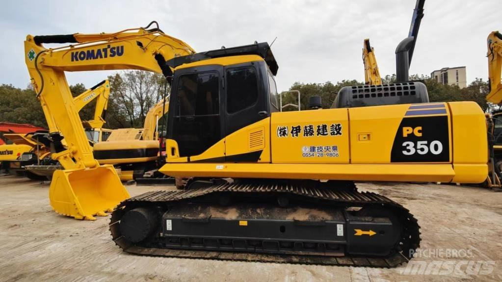 Komatsu PC 350 حفارات زحافة